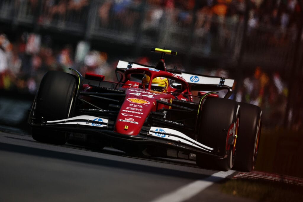 Hamilton golpea marmota en GP de Canadá y sufre daños