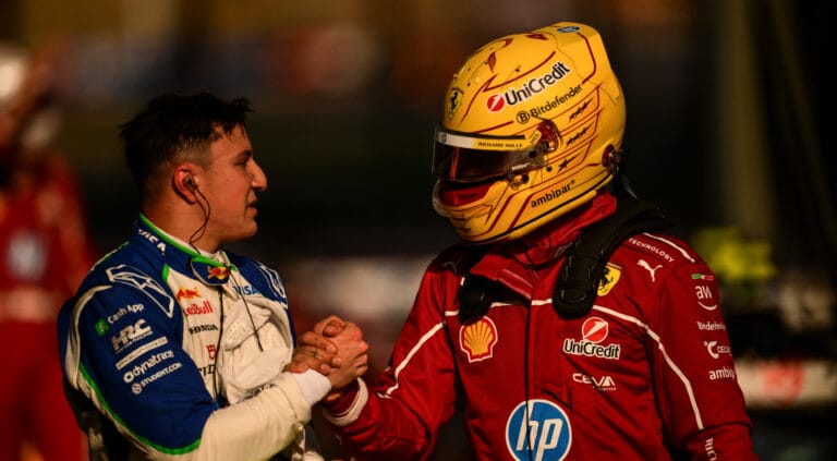 Isack Hadjar elogia a Hamilton como piloto completo