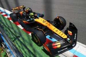 Lando Norris lidera en Montreal Verstappen quinto