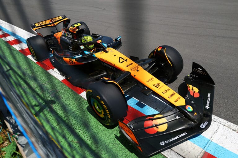 Lando Norris lidera en Montreal Verstappen quinto