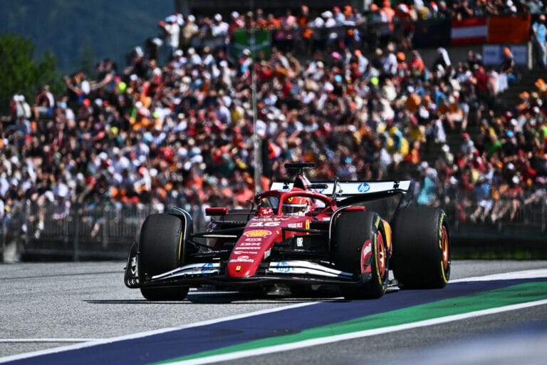 Leclerc lucha por ritmo en Austria McLaren domina