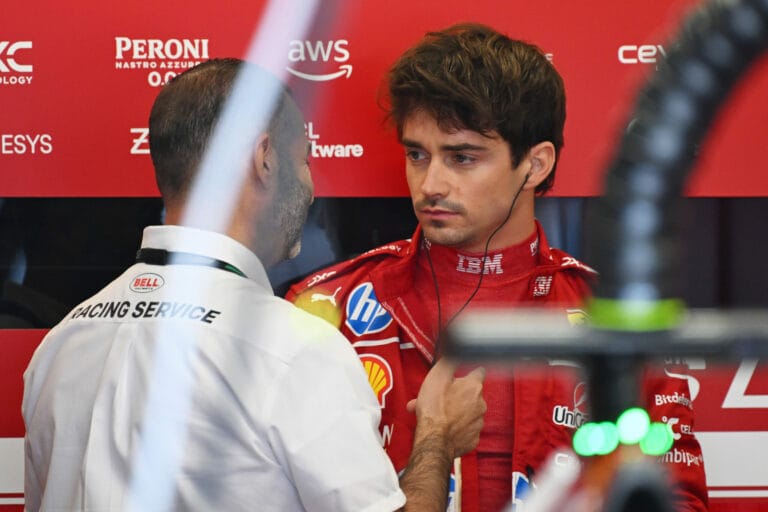 Leclerc sufre fuerte accidente en entrenamientos de Montreal