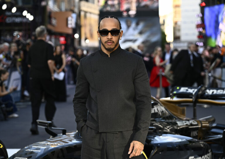 Lewis Hamilton clave en F1 La Pelcula junto a Brad Pitt