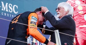 McLaren domina en Austria Ecclestone debuta en el podio