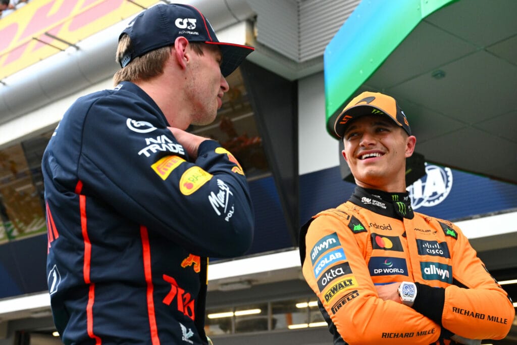 Norris on Racing Rivalry with Verstappen: Respect and Challenges