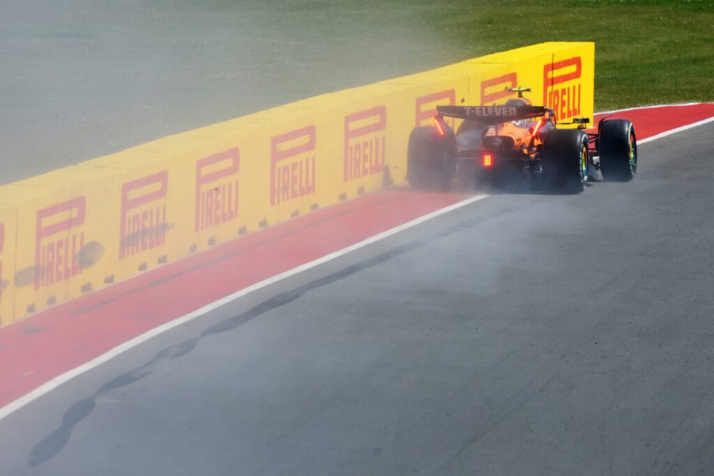 Norris Piastri Clash in Dramatic McLaren Collision