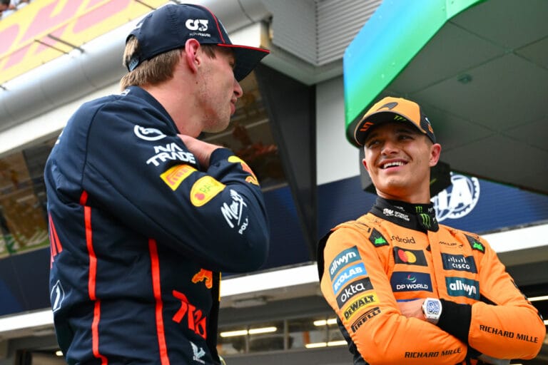 Norris y Verstappen rivalidad y respeto en F1
