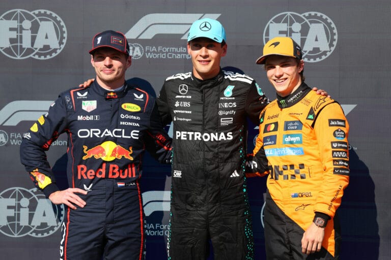 Russell y Verstappen listos para el duelo en Canad