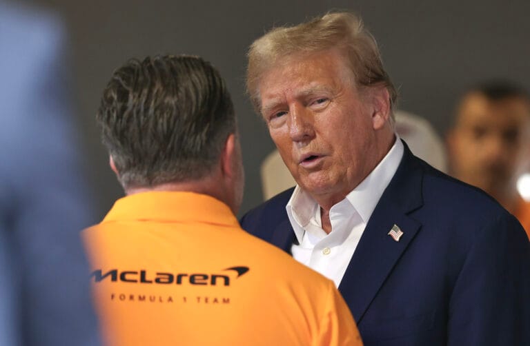 Trump no probar un McLaren en COTA desmiente equipo