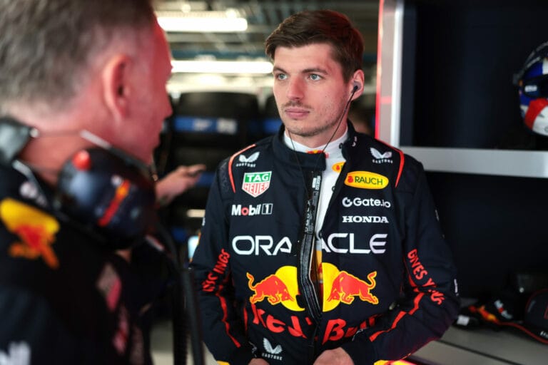 Verstappen al borde de suspensin en GP de Canad
