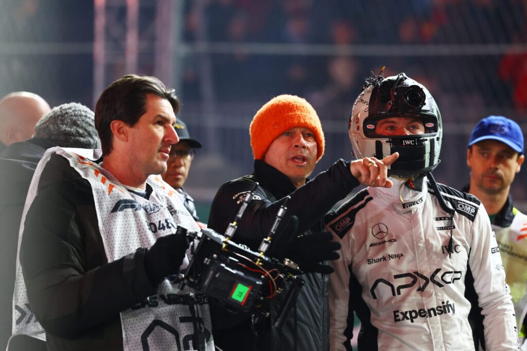 Verstappen Hamilton Star in New F1 Film with Brad Pitt