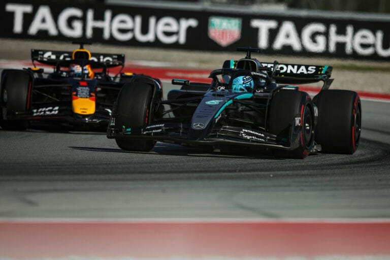 Verstappen Russell choque en Espaa expone fallo FIA