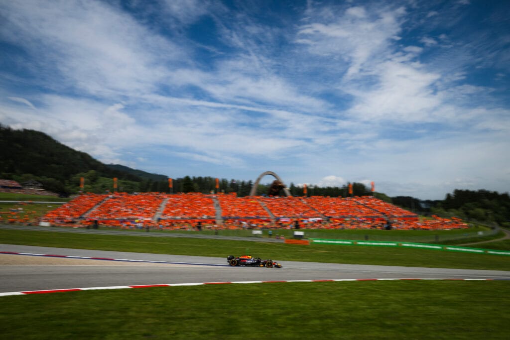 Verstappen y Russell listos para el GP de Austria 2025