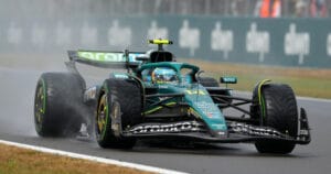 Alonso critica estrategia de Aston Martin en Silverstone