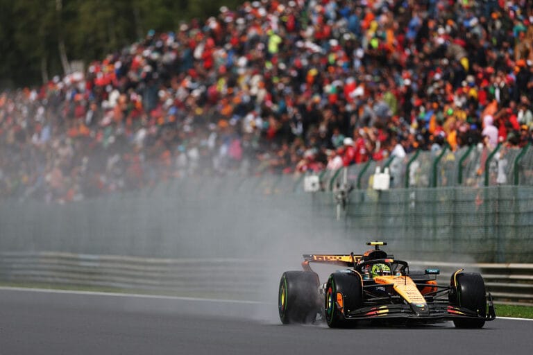 Belgian GP Delayed Heavy Rain Halts Spa-Francorchamps