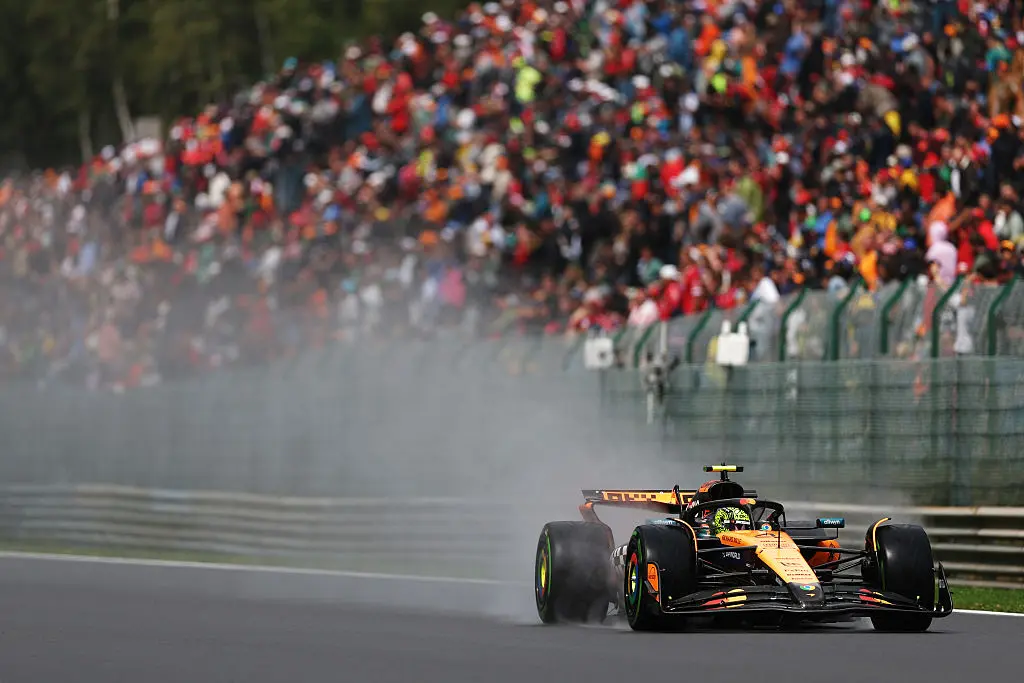Belgian GP Delayed Heavy Rain Halts Spa-Francorchamps