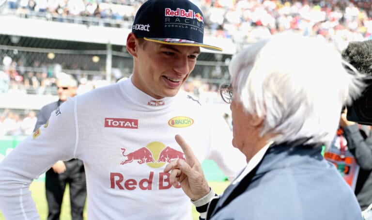 Ecclestone elogia a Verstappen como talento excepcional