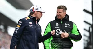 Hlkenberg brilla en Silverstone Verstappen lucha en lluvia