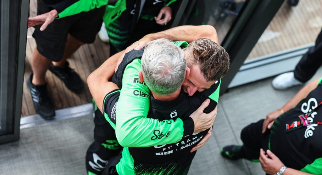 Hlkenberg Claims First Podium at British GP