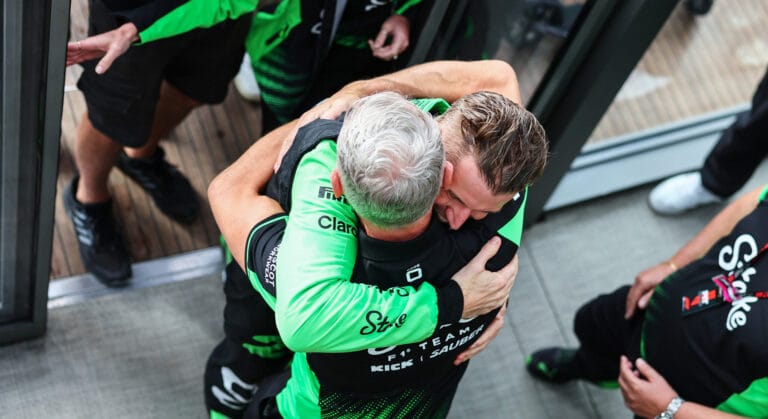 Hlkenberg logra su primer podio en el GP de Gran Bretaa