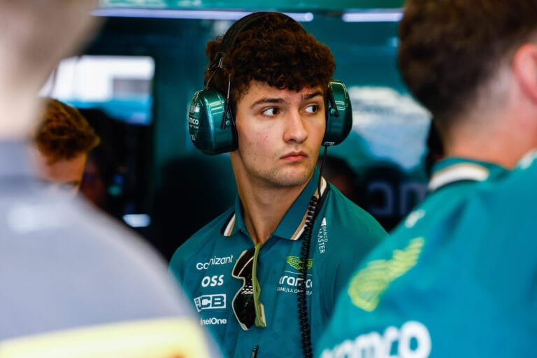 Jak Crawford busca debutar en F1 con Cadillac en 2026