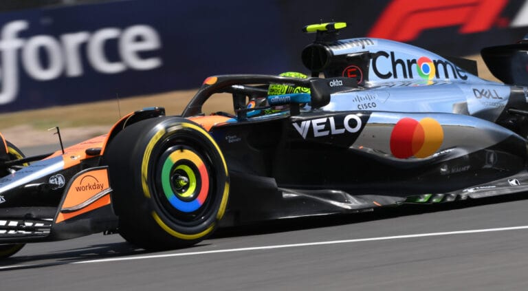 Lando Norris brilla en Silverstone liderando entrenamientos