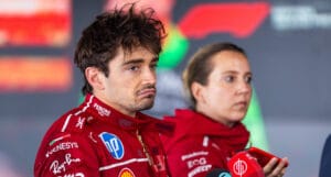 Leclerc sufre en Silverstone con Ferrari en problemas