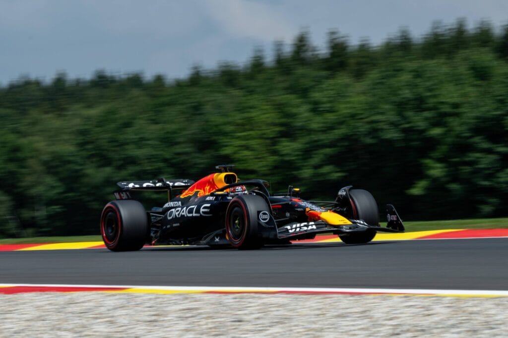 Norris Secures Pole in Belgium Verstappen Starts Fourth