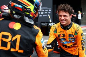 Norris y Piastri dominan en Blgica McLaren 1-2