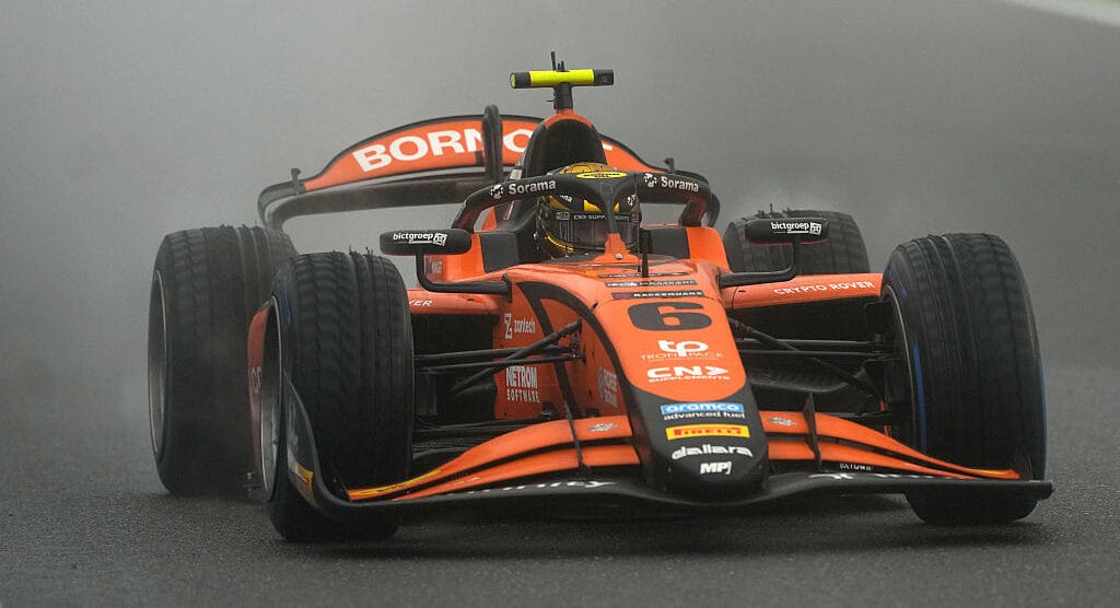 Verschoor pierde liderazgo F2 en Blgica bajo la lluvia