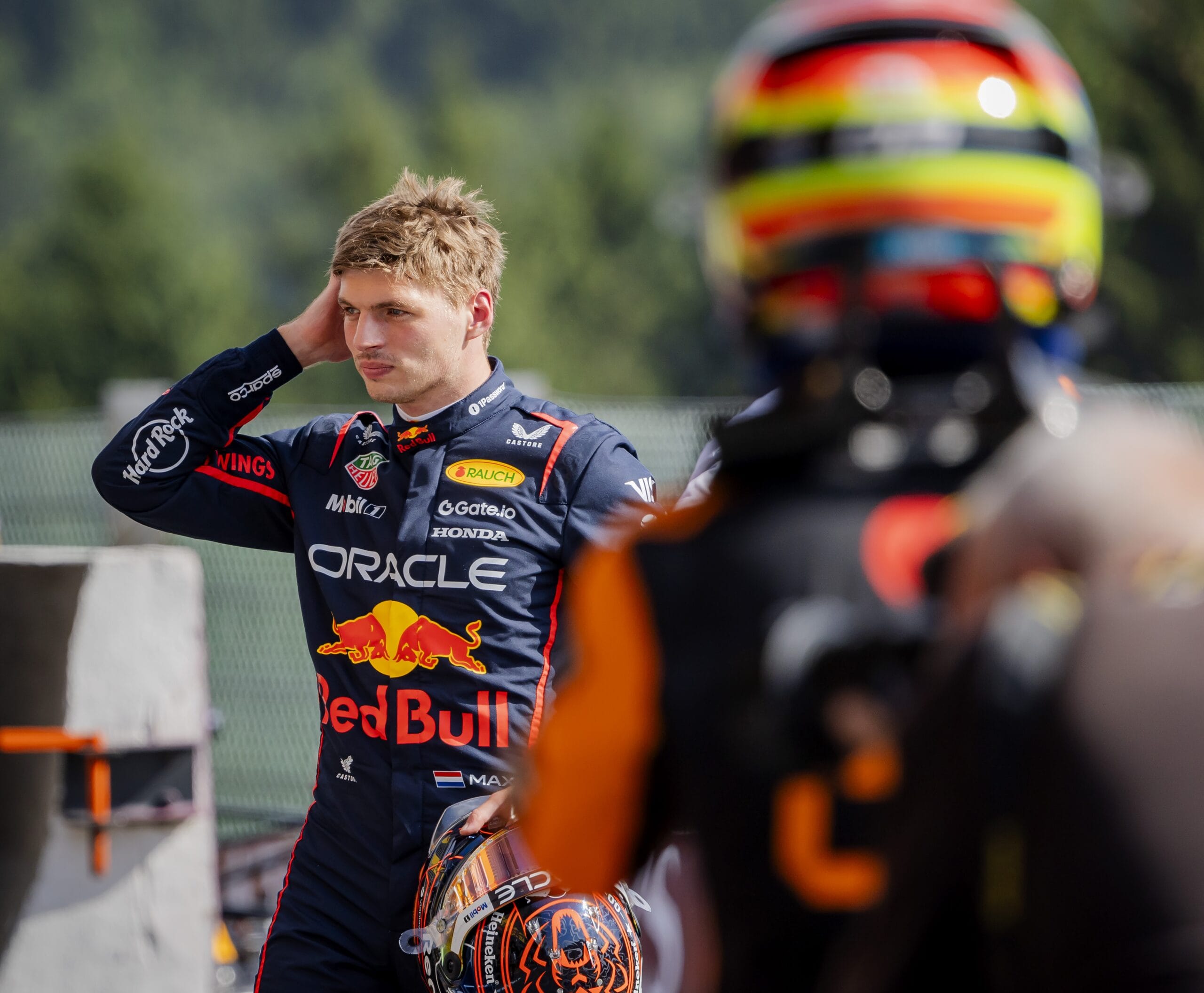 Verstappen apunta al podio en Spa bajo la lluvia