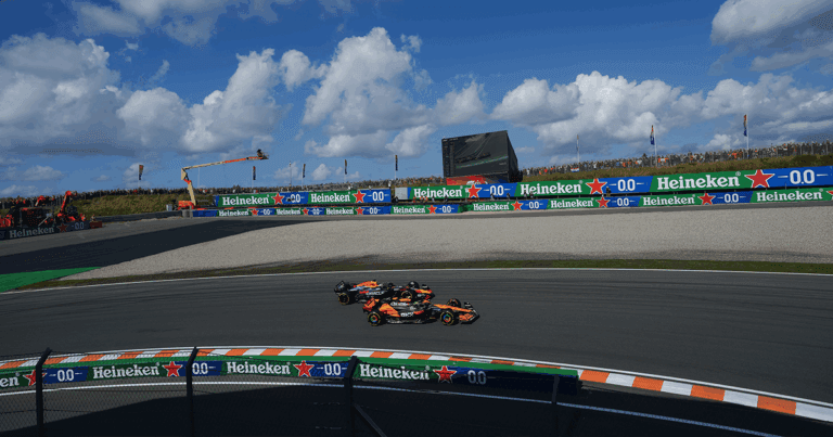 Curvas peraltadas en Zandvoort revolucionan la F1