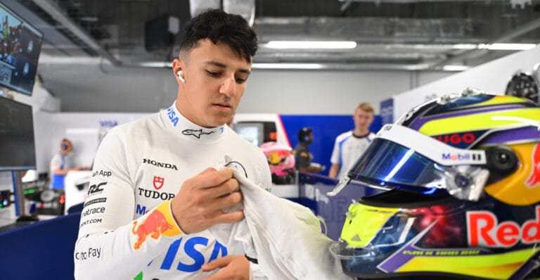 Isack Hadjar brilla en su debut en F1 con Racing Bulls