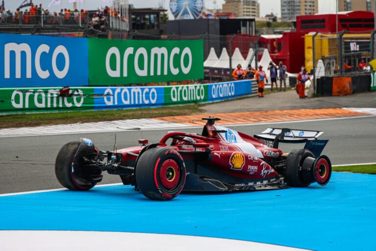 Leclerc's Zandvoort Nightmare Ends in Collision