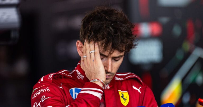 Leclerc frustrado tras problemas en el GP de Hungra