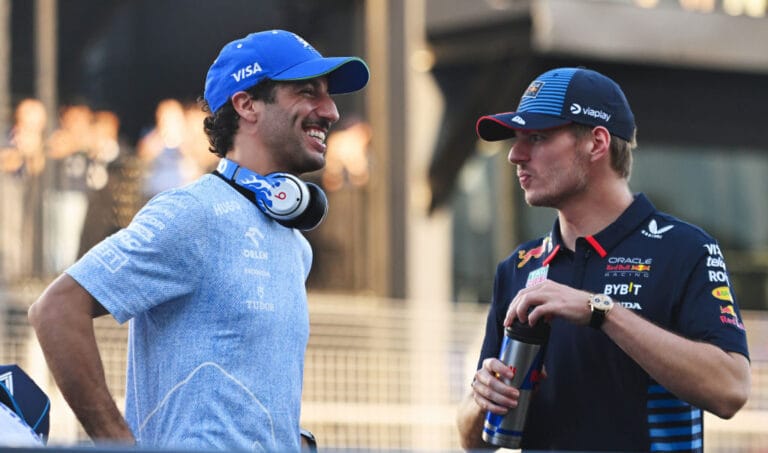 Ricciardo Picks Verstappen as F1 Favorite to Support