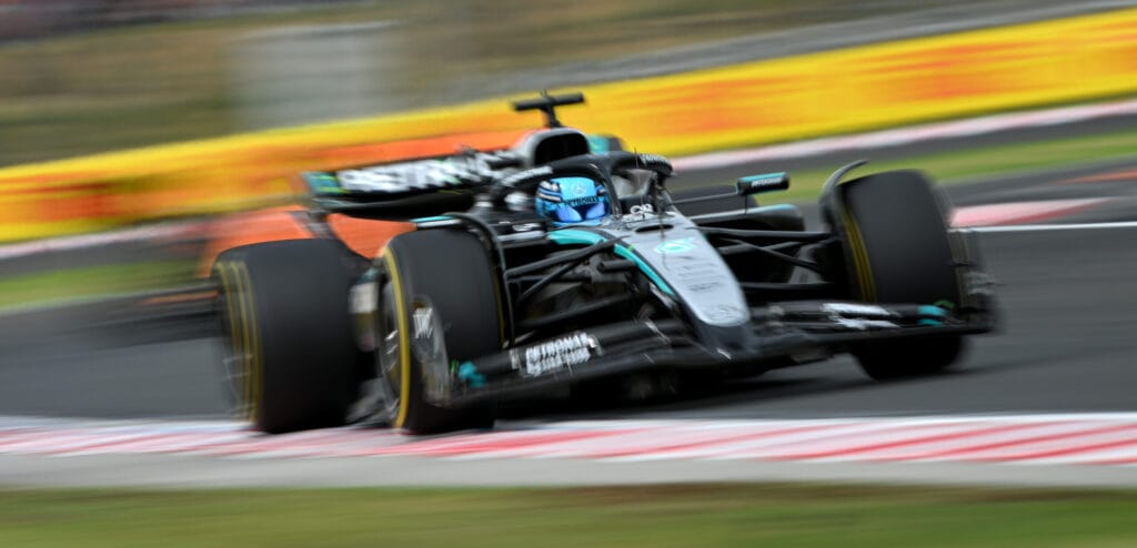 Russell Shines with Podium Finish in Hungary