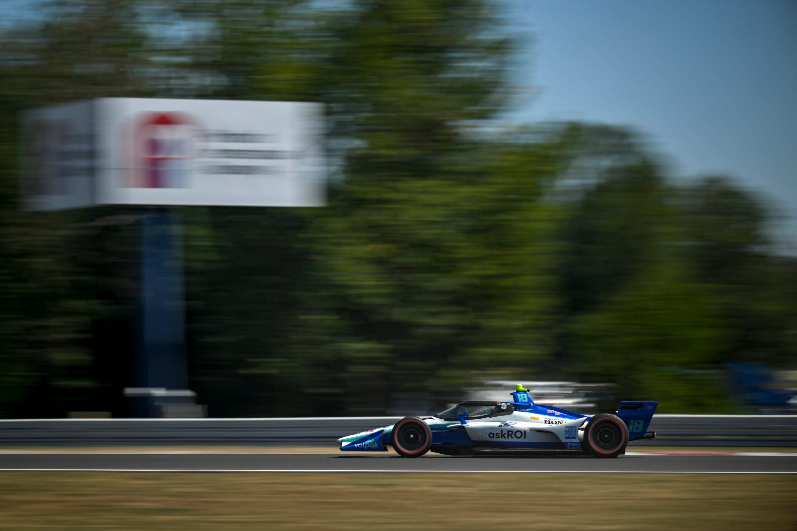 VeeKay enfrenta desafo en el GP de Portland