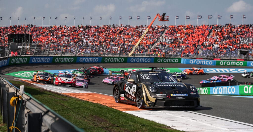 Verstappen Leads Dutch Charge at Zandvoort Porsche Supercup
