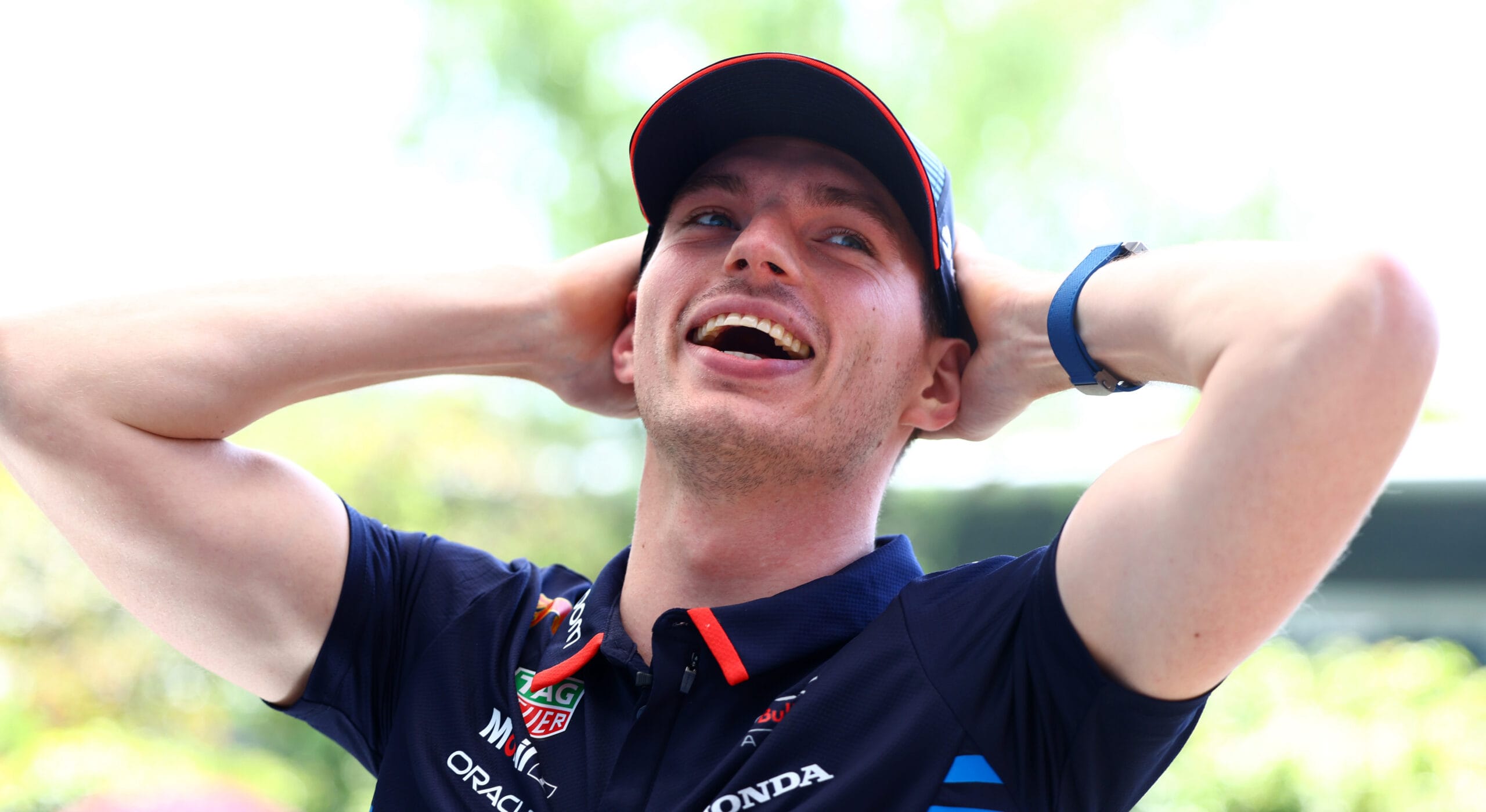 Verstappen sorprende en video con Chris Harris
