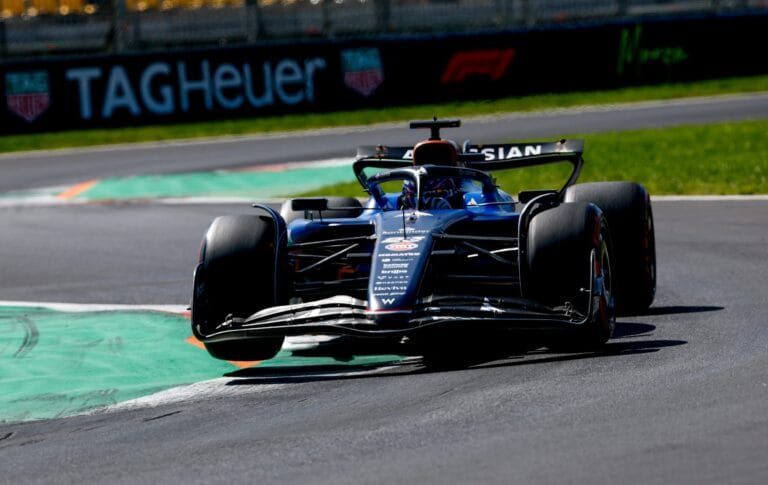 Albon brilla en Monza con un impresionante sptimo lugar