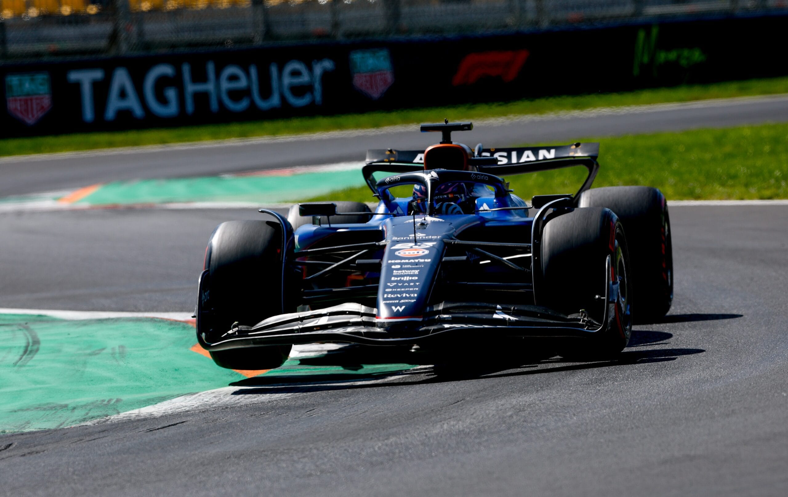 Albon brilla en Monza con un impresionante sptimo lugar