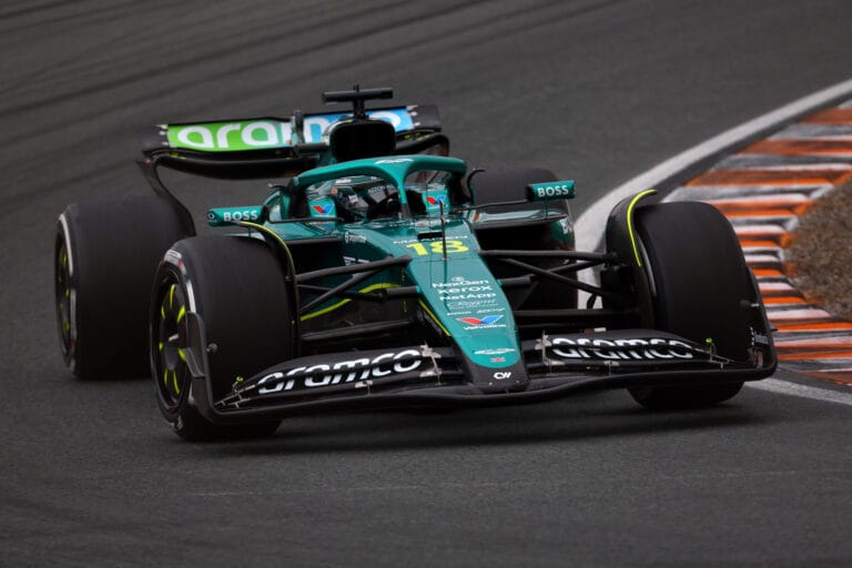 Alonso y Stroll brillan en Zandvoort Aston Martin resurge