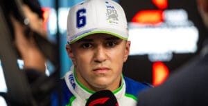 Hadjar Frustrated After P8 in Azerbaijan Qualifying