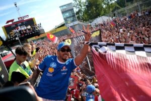 Hamilton emocionado por el apoyo de los tifosi en Monza