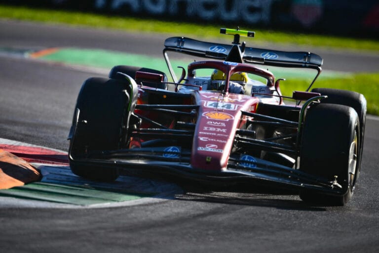 Hamilton penalizado en Monza Brundle lo ve afortunado