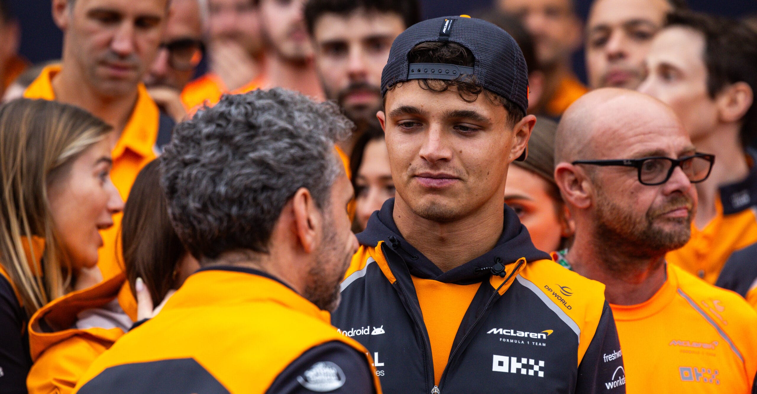 Lando Norris busca redencin tras retiro en Zandvoort