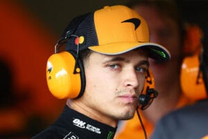 Lando Norris Pushes Limits Despite Baku Practice Crash