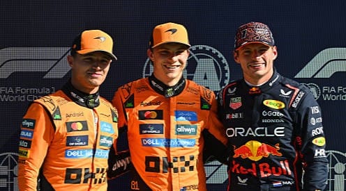 Norris Faces Setback at Zandvoort Verstappen Offers Advice