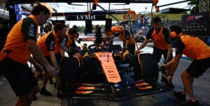 Piastri lidera McLaren en Monza tras drama de Norris
